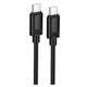 USB кабель Hoco X122, Type-C, 1.0 м., Черный - 679080 - изображение 1