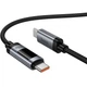 USB кабель Hoco U148 Lord, Type-C, 1.2 м., Черный - 691833 - изображение 2