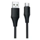 USB кабель Hoco X124 Bien, Type-C, 1.0 м., Чорний - 691843 - зображення 1