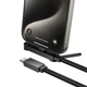 USB кабель Hoco U150 Exquisite, Type-C, 1.2 м., Чорний - 706435 - зображення 5