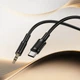 AUX кабель Borofone BL25B Nice, Type-C, 3,5 мм., 1.0 м., Чорний - 692463 - зображення 8