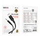 AUX кабель Borofone BL25B Nice, Type-C, 3,5 мм., 1.0 м., Чорний - 692463 - зображення 9