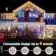 Рождественские огни Icicle Outdoor 10M - изображение 7