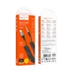 AUX кабель Hoco UPA33B Nuevo, Type-C, 1.5 м., Чорний - 692467 - зображення 9