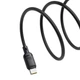 USB кабель Baseus P10377703 Silky, Type-C, 1.0 м., Чорний - 575547 - зображення 3