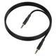 AUX кабель Borofone BL25 Nice, 1.0 м., 3.5 мм., Черный - 692461 - изображение 6
