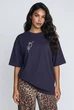 Футболка оверсайз 1005-1м103 графіт one size - зображення 8