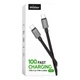 USB кабель Walker C985, Type-C, 1.5 м., Черный - 606518 - изображение 5