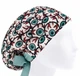 Медицинская шапочка женская HeadwearUniverse универсальная принт Глаза зелёные - изображение 1