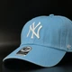 Блакитна кепка 47 brand New York Yankees Clean Up B-RGW17GWSNL-COA - зображення 2