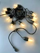 Світлодіодна гірлянда вулична ретро лампи Led EDISON 5 м 10 ламп для внутрішнього та зовнішнього використання, лампи можна замінити - изображение 2