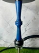 Ян Aroma Hookah Ocean Wood Blue — стильный кальян из нержавеющей стали с деревянным декором синего цвета, 60 см - изображение 3