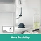 Змішувач hansgrohe Zesis M33 sBox з витяжним виливом для кухонної мийки, хром 74803000 - изображение 3