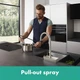 Змішувач hansgrohe Aquno Select M81 для кухонної мийки з висувним душем, хром 73831000 - изображение 8