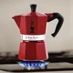 Кофеварка гейзерная Bialetti, на 3 чашки, красный (0004942/NP) - изображение 3