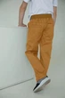 Брюки на резинке джинсовые для мальчика 110 см горчичные SmileTime Fashion (SK31-01-1) - изображение 2