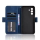 Чехол-книжка с карманами Deexe Wallet Stand для Samsung Galaxy A27 (A276) - Blue - изображение 4