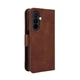 Чехол-книжка с карманами Deexe Wallet Stand для Samsung Galaxy A27 (A276) - Brown - изображение 7