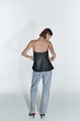 Джинси укорочені прямі Straight Cropped Zara 9863/059 XS/34 Блакитні (0986305940634) - зображення 6