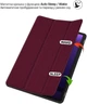 Чехол для планшета Becover Flexible TPU Mate для Samsung Galaxy Tab S10 Lite SM-X400/406 10.9" с креплением для стилуса Red Wine (BC_715760) - изображение 4