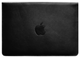Кожаный чехол-конверт на магнитах для MacBook 15-16 дюйм, черный, из натуральной кожи Krast, ручная работа, 39,5×28 см 58641 - изображение 1