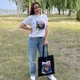 Футболка жіноча з принтом Київ, біла, 2XL - зображення 7
