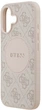 Чохол для смартфона Guess 4G Circle Classic Logo MagSafe для Apple iPhone 17 Pink (3666339490041) - зображення 6