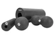 Массажный набор EasyFit 2005-3 4-в-1, EPP-пена, чёрный - 2 ролика + 2 мяча для йоги, фитнеса, реабилитации - изображение 3