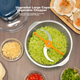 Мясорубка SUPOR, многофункциональный кухонный комбайн для домашнего использования, из нержавеющей стали, устройство для приготовления детского питания, измельчитель овощей и миксер большой вместимости, модель JR54U-G316 - изображение 6