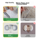 Подушка для вагітних BabyWatch, підтримка талії, подушка для сну на боці, U-подібна подушка для підтримки живота, приладдя для сну на боці, подарунок для обіймів, високотехнологічна силіконова пудра - зображення 8