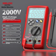 Фотоэлектрический мультиметр DELIXI ELECTRIC, высокоточный, измеряет напряжение 2000 В переменного/постоянного тока, интеллектуальный бытовой электроизмерительный прибор. - изображение 4