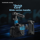 Універсальна бічна ручка для клітки для кроликів SmallRig 4017 для DSLR-камери, швидкознімний слот для зйомки - изображение 4