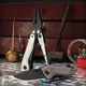 Багатофункціональні плоскогубці SOG Outdoor Equipment FM, портативний багатофункціональний міні-ніж, спорядження для виживання в дикій природі, синій - зображення 6
