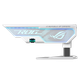 Подставка ASUS ROG XH01 для видеокарты с Aura Sync и уровнем, белая - изображение 5