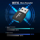 Бездротовий USB-адаптер Newmine WiFi6 без драйверів, настільний WiFi-приймач, зовнішня мережева антена для ноутбуків і настільних комп'ютерів - изображение 7