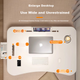 Столик для ноутбука Mryc Bed 60×40 см - зображення 2