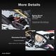 Модель мотоцикла Chiyumoxing S1000RR Battle Axe 1:9 зі сплаву іграшкова для хлопчиків - зображення 12