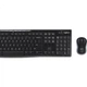 Logitech MK270 [корпоративний клас] Бездротовий комплект офісної миші та клавіатури для комп'ютера та ноутбука з бездротовим приймачем 2.4G, чорний [бонус замовлення] - зображення 2