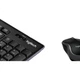 Logitech MK270 [корпоративний клас] Бездротовий комплект офісної миші та клавіатури для комп'ютера та ноутбука з бездротовим приймачем 2.4G, чорний [бонус замовлення] - зображення 3