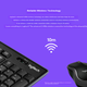 Logitech MK270 [корпоративний клас] Бездротовий комплект офісної миші та клавіатури для комп'ютера та ноутбука з бездротовим приймачем 2.4G, чорний [бонус замовлення] - зображення 7