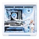 Корпус для комп'ютера Thermaltake Steel Shadow Transparent EX Seaside View, білий (материнська плата ATX/Type-C/підтримка водяного охолодження 360 мм/10 позицій для вентиляторів/сумісність з відеокартою 4090) - изображение 5