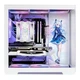 Корпус для комп'ютера Thermaltake Steel Shadow Transparent EX Seaside View, білий (материнська плата ATX/Type-C/підтримка водяного охолодження 360 мм/10 позицій для вентиляторів/сумісність з відеокартою 4090) - изображение 7