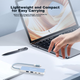 Lenovo Ecosystem Brand Yinengzhe Кабель розширення Type-C — HDMI, розгалужувач, дзеркальне відображення екрану 4K 60 Гц, швидка зарядка PD, підходить для ноутбуків і настільних комп'ютерів - зображення 10