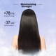 Випрямляч для волосся LivChic Cold Mist SPA Steam Gloss, догляд за волоссям з негативними іонами, розширені пластини, зволожуючий, не пошкоджуючий волосся, подвійного призначення: для завивки та випрямлення, випрямляч для волосся, чудовий подарунок. - зображення 4