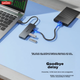 Lenovo USB3.0 Hub, 4-портовий високошвидкісний розширювальний док-станційний пристрій, кабель розширення для ноутбука, чотиривхідний адаптер-перетворювач розширення, універсальний 0,5 м - изображение 7