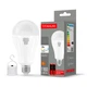 LED лампа акумуляторна TITANUM A80 12W E27 4000K 230V - зображення 1