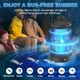 Ловушка MerKioo для комаров с USB-зарядкой, водонепроницаемая защита от комаров Черный - изображение 8