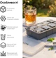 Силіконова форма Rztk Ice Cube для заморожування льоду і запікання з кришкою на 8 кубиків 5 х 5 х 5 см (IC8) - зображення 2
