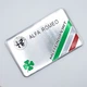 Эмблема алюминиевая Alfa Romeo MotorSport 8,0*5,0 см - изображение 1