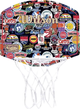 Набор баскетбольный Wilson NBA Team Retro Mini Hoop (WZ6017301) - изображение 2